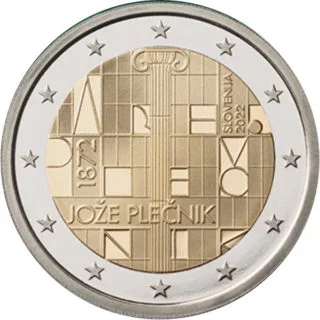 Erste slowenische 2-Euro-Gedenkmünze 2022 ausgegeben