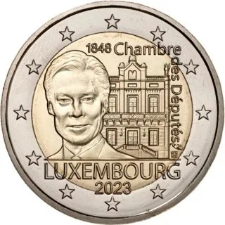 Beide luxemburgische 2-Euro-Gedenkmünzen 2023 ausgegeben