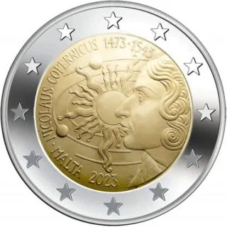 Beide maltesische 2-Euro-Gedenkmünzen 2023 ausgegeben