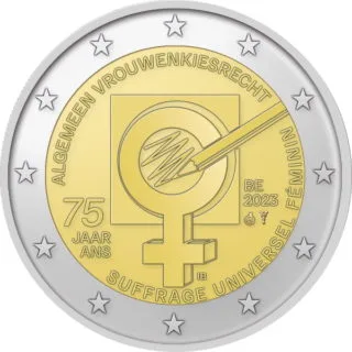 Motiv der zweiten belgischen 2-Euro-Gedenkmünze 2023 bekannt