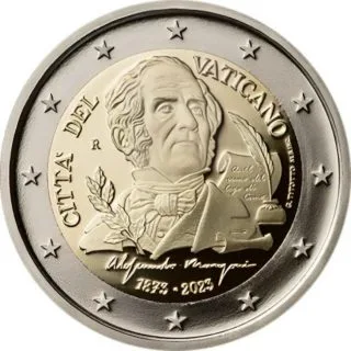 Zweite vatikanische 2-Euro-Gedenkmünze 2023 ausgegeben