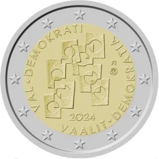 Erste finnische 2-Euro-Gedenkmünze 2024 ausgegeben