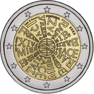 Zweite portugiesische 2-Euro-Gedenkmünze 2023 ausgegeben