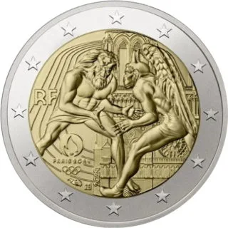 Erste französische 2-Euro-Gedenkmünze 2024 ausgegeben