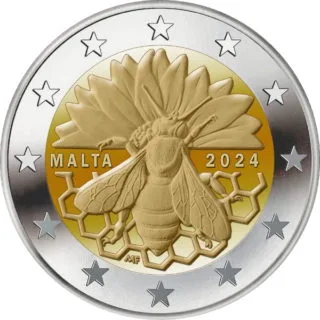 Beide maltesische 2-Euro-Gedenkmünzen 2024 ausgegeben