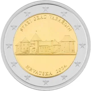 Kroatische 2-Euro-Gedenkmünze 2024 verausgabt