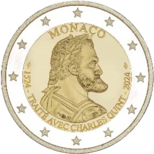 Monegassische 2-Euro-Gedenkmünze 2024 ausgegeben