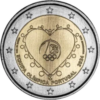 Zweite portugiesische 2-Euro-Gedenkmünzen 2024 ausgegeben