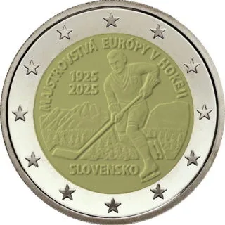 Motiv der slowakischen 2-Euro-Gedenkmünze 2025 veröffentlicht