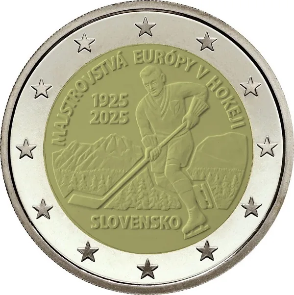 Motiv der slowakischen 2-Euro-Gedenkmünze 2025 veröffentlicht