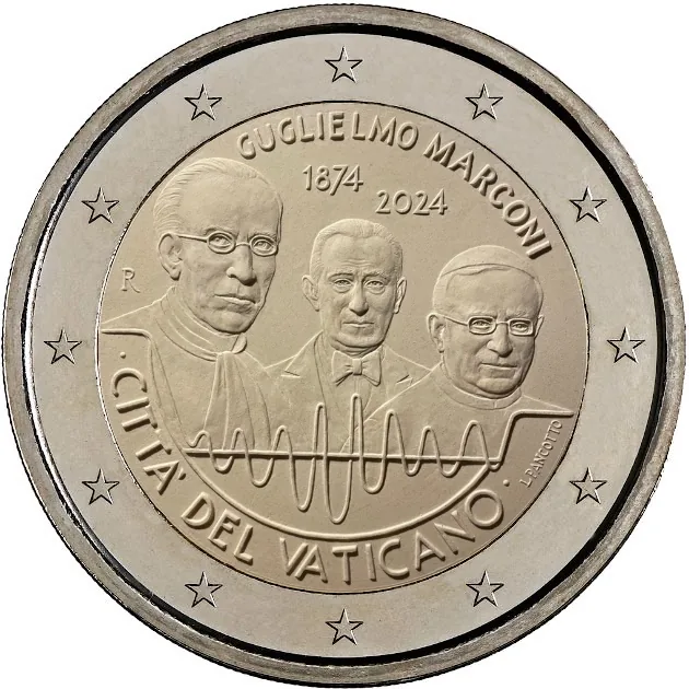 Zweite vatikanische 2-Euro-Gedenkmünze 2024 ausgegeben
