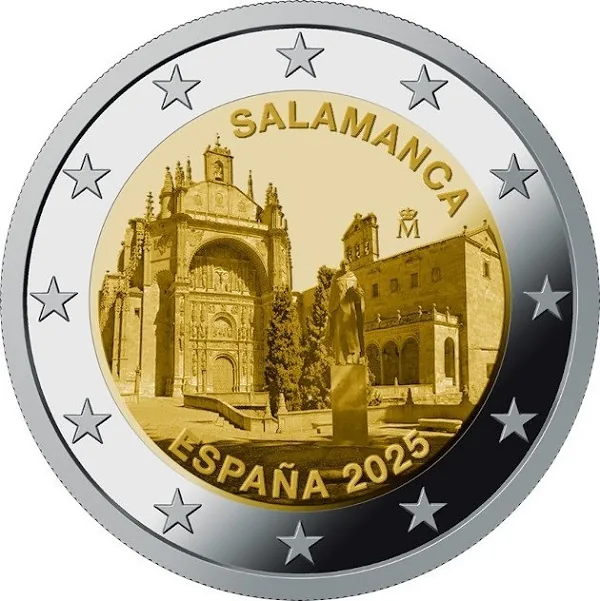Motiv der spanischen 2-Euro-Gedenkmünze 2025 bekanntgegeben