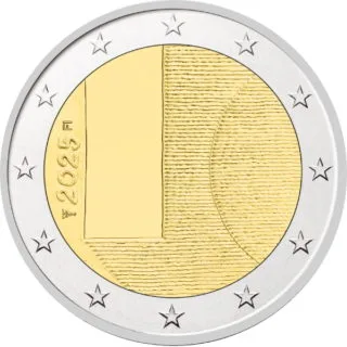 Finland's First 2-Euro Commemorative Coin 2025 – "State Visits of Finland – Diplomacy and Foreign Policy" – Issued