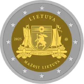 Design Revealed for Lithuania's Second 2025 2-Euro Commemorative Coin: Mažoji Lietuva