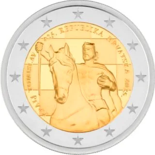 Croatia Issues First 2025 2-Euro Commemorative Coin: 1100 Years of the Kingdom of Croatia and the Coronation of King Tomislav