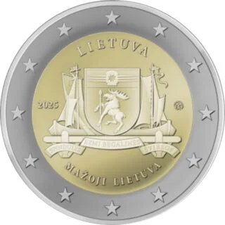 Lithuania Issues Second 2-Euro Commemorative Coin of 2025: Mažoji Lietuva