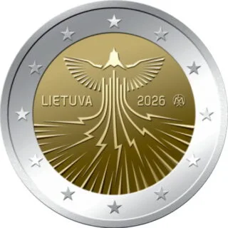 Lithuania Reveals Design for First 2026 2-Euro Commemorative Coin: Energy Independence