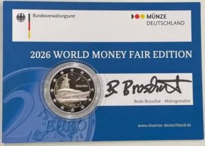 Presentation at the World Money Fair in Berlin