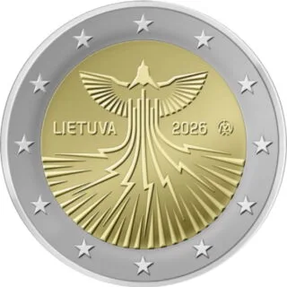 Lithuania Issues First 2-Euro Commemorative Coin 2026 "Lithuania's Energy Independence"