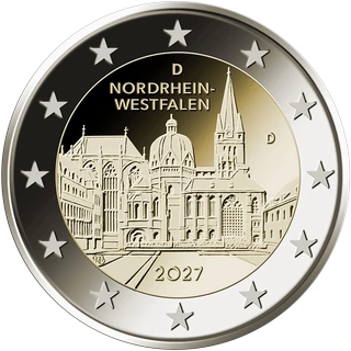 Offiziell: Deutschland stellt Motiv für 2-Euro-Gedenkmünze „Nordrhein-Westfalen“ 2027 vor
