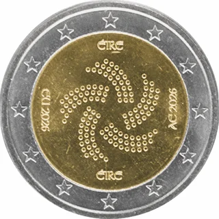 2-Euro-Gedenkmünze zur irischen EU-Ratspräsidentschaft 2026 ausgegeben