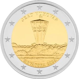 2-Euro-Münze „Vukovar“ 2026: Kroatien veröffentlicht das Motiv pünktlich zur heutigen Erstausgabe